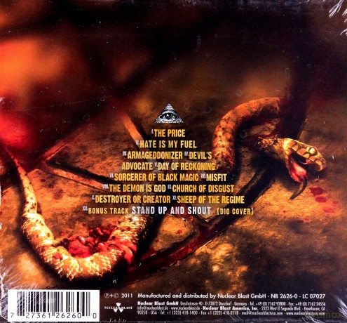 Destruction: Day Of Reckoning [CD]