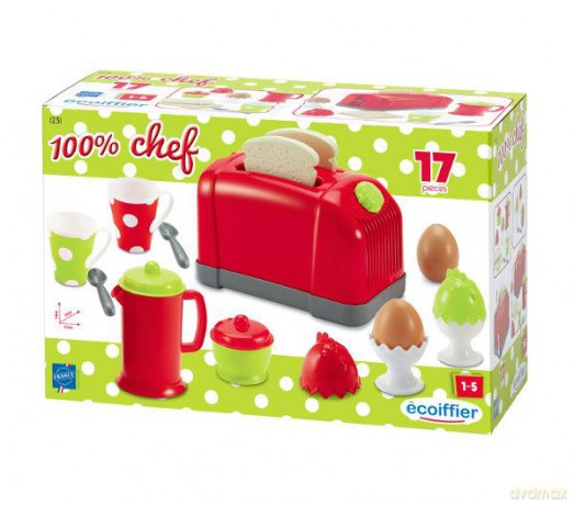 Zestaw z tosterem 100% Chef 1231 Ecoiffier