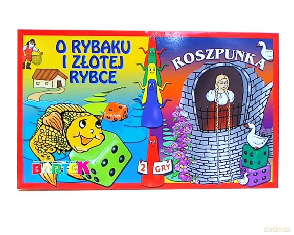 Złota rybka Roszpunka gra [GRA PLANSZOWA]