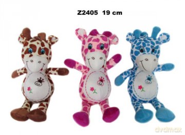 Żyrafa kolorowa 3kol 19 cm 147035