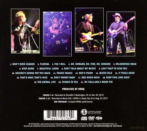 Nrbq: Turn On, Tune In (Live) [CD]+[DVD]
