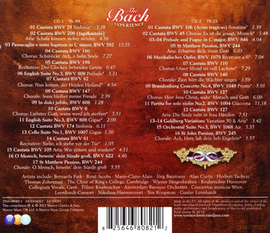 The Bach Experience [2CD]