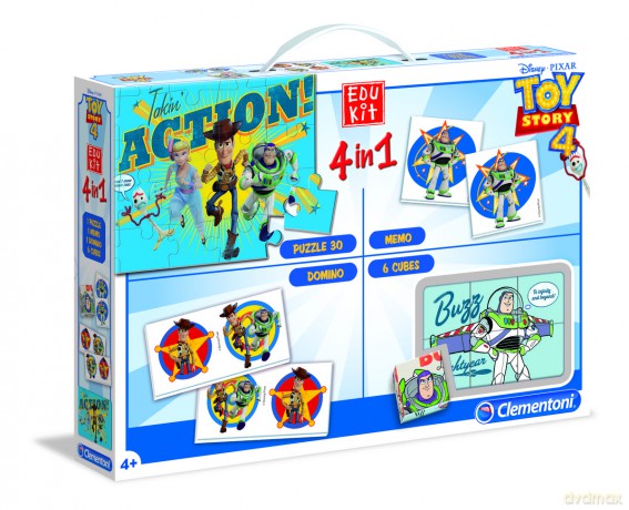 CLEMENTONI Edukit 4w1 Toy Story 4 [PUZZLE]