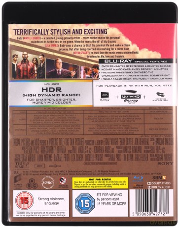 Baby Driver [Blu-Ray 4K]+[Blu-Ray]