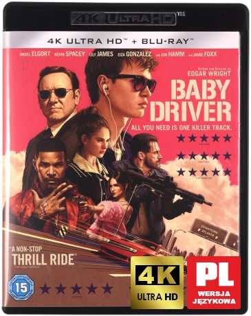 Baby Driver [Blu-Ray 4K]+[Blu-Ray]