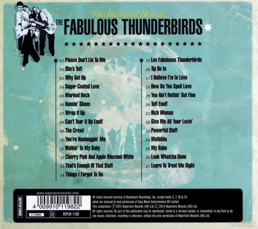 Fabulous Thunderbirds: Bad And Best Of [CD]