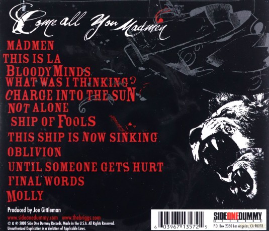 Briggs: Come All You Madmen [CD]