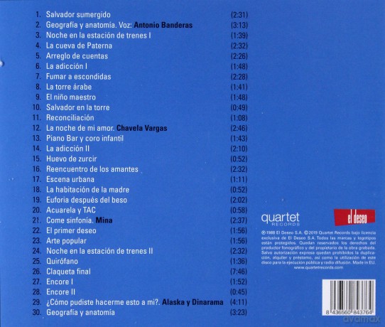 Alberto Iglesias: Dolor Y Gloria soundtrack [CD]