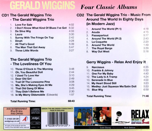 Gerald Wiggins: Four Classic Albums [2CD]