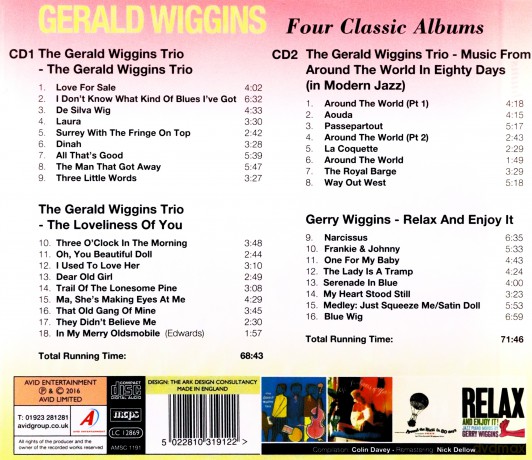 Gerald Wiggins: Four Classic Albums [2CD]