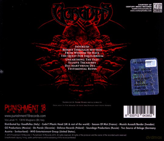 Gorguts: From Wisdom To Hate (Reissue) [CD]