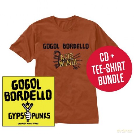 Gogol Bordello: Gypsy Punks Tee Bundle [CD]