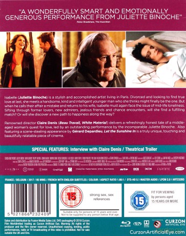 Let The Sunshine In (Isabelle i mężczyźni) [Blu-Ray]