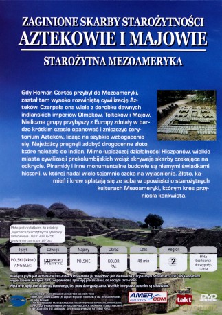 Tajemnice starożytnych cywilizacji 50: Aztekowie cz. 1  [DVD]+[książka]