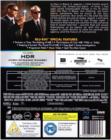 Faceci w czerni 3 [Blu-Ray 4K]+[Blu-Ray]