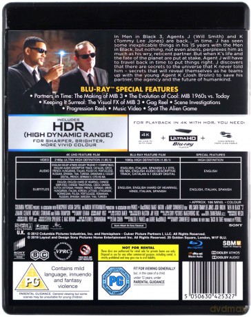 Faceci w czerni 3 [Blu-Ray 4K]+[Blu-Ray]