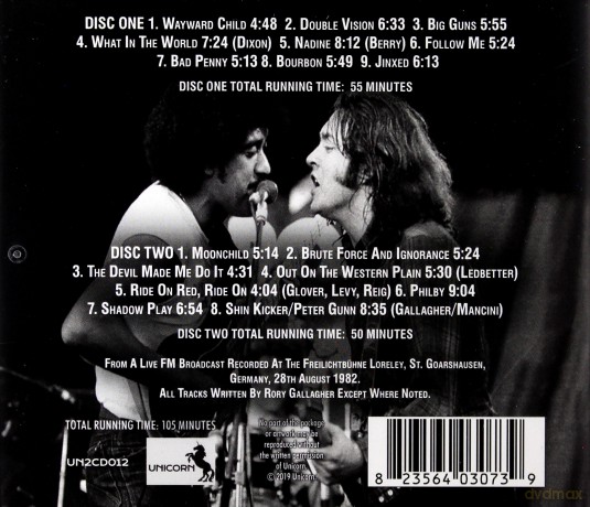 Rory Gallagher: Open Air Festival 1982 [2CD]