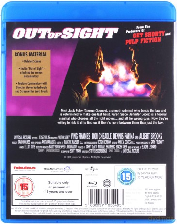 Out Of Sight (Co z oczu to z serca) [Blu-Ray]