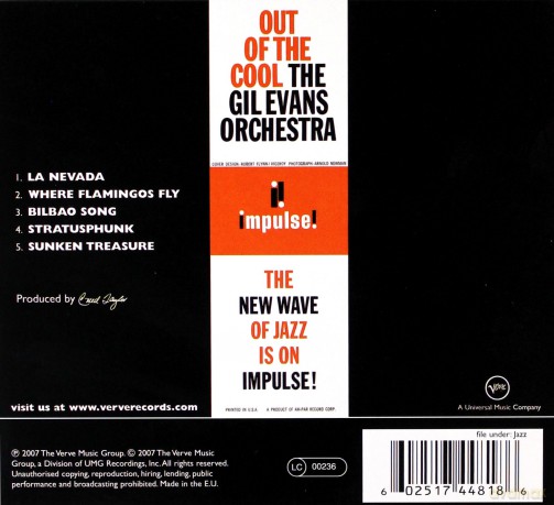 Gil Evans: Out Of The Cool [CD]