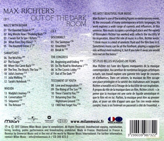 Max Richter: Out Of The Dark Room [2CD]