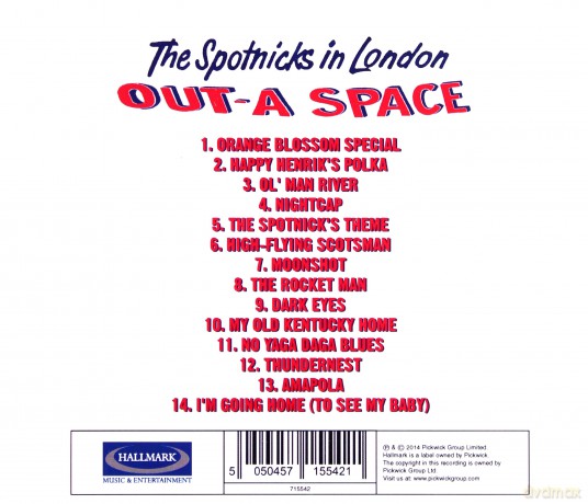 Spotnicks: Out-A Space - The Spotnicks In London [CD]