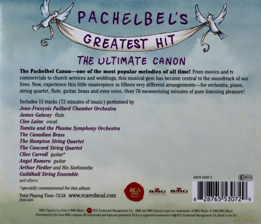PachelbelS Greatest Hit [CD]