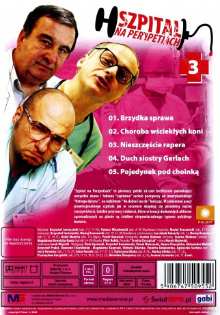 Szpital na perypetiach 3 (sezon 1) [DVD]