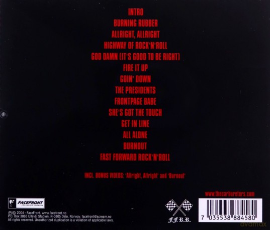 Carburetors: Pain Is Temporary [CD]