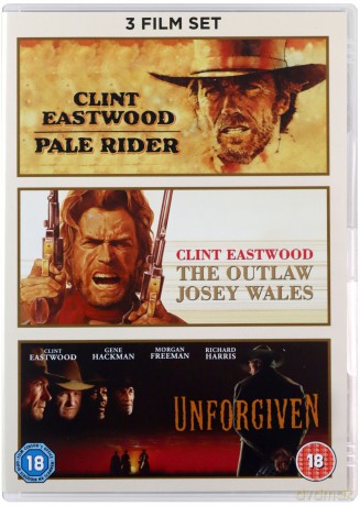 Pale Rider | Unforgiven | Outlaw Josey Wales [3DVD]