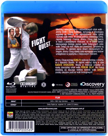 Discovery: Sztuki walki (Fight Quest) [2Blu-Ray]