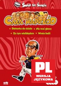 Cała naprzód (1-4) Czerwona Seria [4DVD]