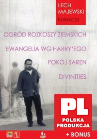 Lech Majewski Kolekcja cz. 3: Ogród rozkoszy ziemskich / Ewangelia wg Harry'ego / Pokój saren / DiVinities BOX [4DVD]
