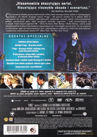 Fringe: Na granicy światów sezon 2 [6DVD]