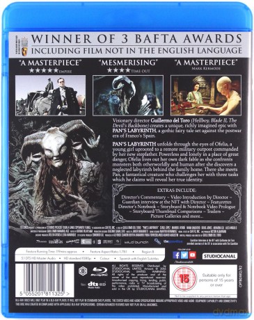 Pans Labyrinth (Labirynt Fauna) [Blu-Ray]