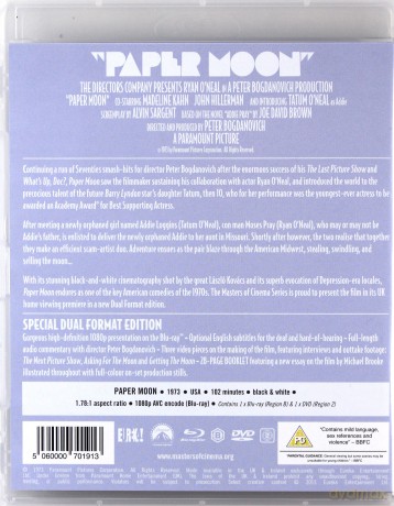 Paper Moon (Papierowy księżyc) [Blu-Ray]+[DVD]