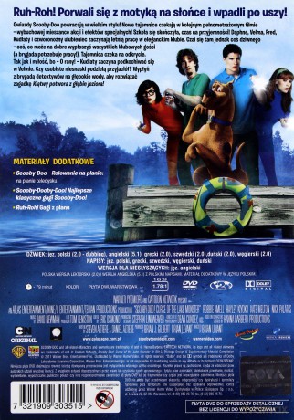 Scooby-Doo! Klątwa potwora z głębin jeziora [DVD]