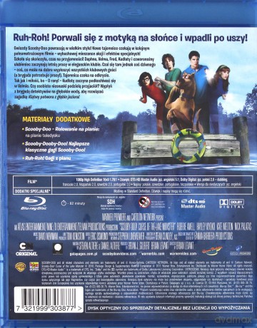 Scooby-Doo! Klątwa potwora z głębin jeziora [Blu-Ray]