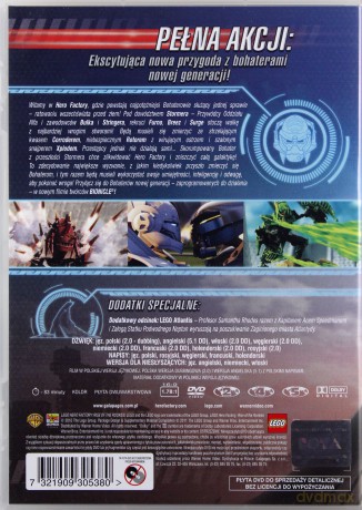 LEGO Hero Factory: Pierwsze akcje rekrutów [DVD]