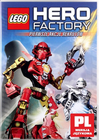 LEGO Hero Factory: Pierwsze akcje rekrutów [DVD]