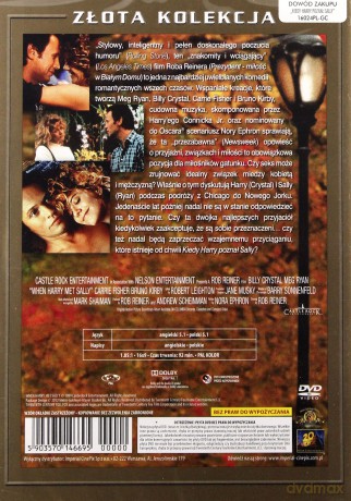 Kiedy Harry poznał Sally (polski lektor) (złota kolekcja) [DVD]