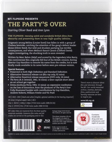 The Party's Over [Blu-Ray]+[DVD]