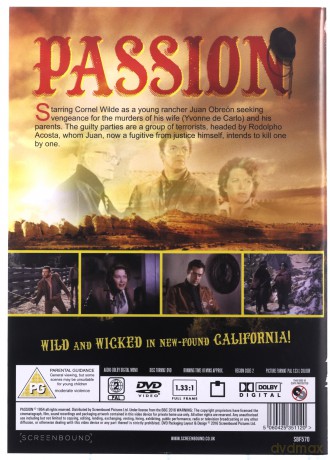 Passion (1954) [DVD]