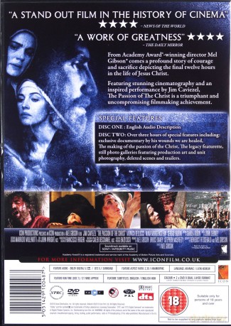 Passion Of The Christ (Pasja) [2DVD]