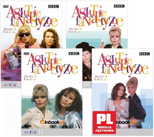 Absolutnie fantastyczne serie 1-4 (BBC) Pakiet [4DVD]
