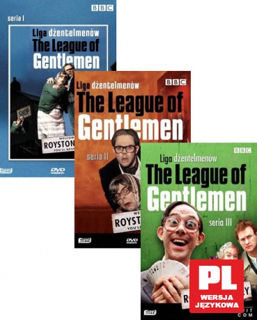 Liga dżentelmenów sezony 1-3 (BBC) Pakiet [3DVD]