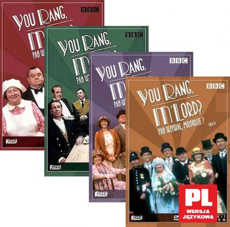 Pan wzywał Milordzie? sezony 1-4 (BBC) Pakiet [7DVD]