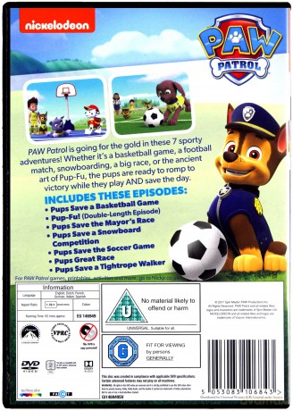 Paw Patrol: Game On! [DVD]