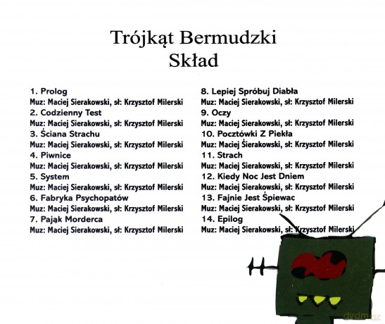 Trójkąt Bermudzki Skład: Powrót Żywych Trupów [CD]