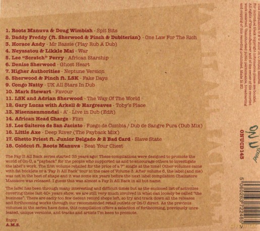 Pay It All Back Volume 7 [2CD]