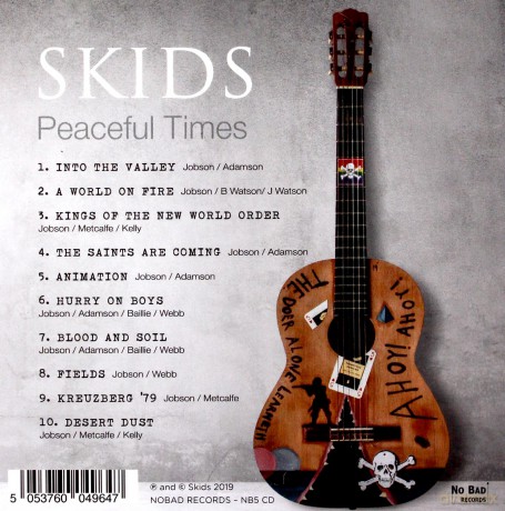 Skids: Peaceful Times [CD]